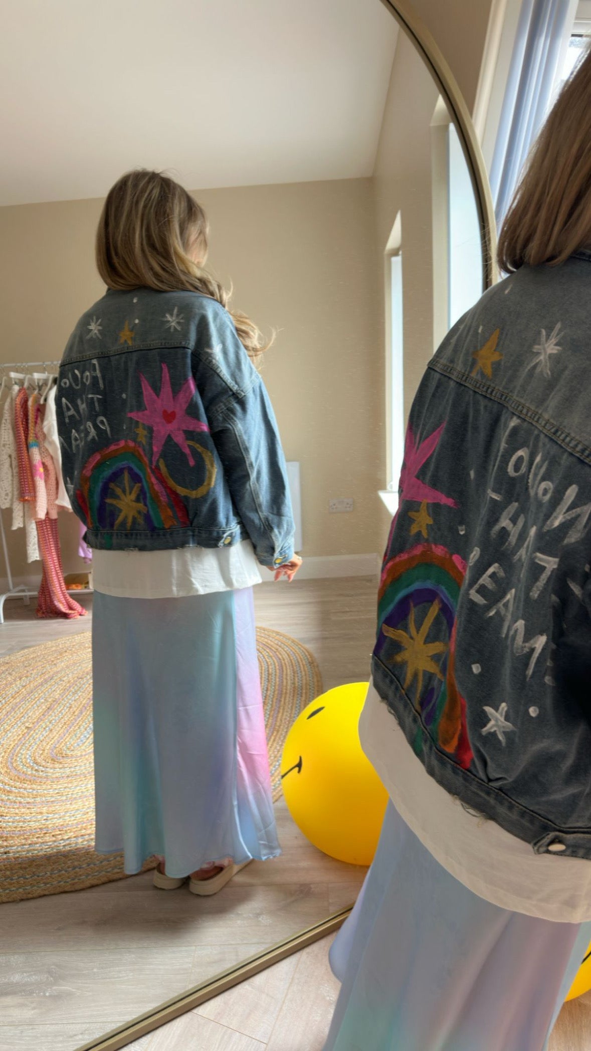 Follow Your Dreams Denim Jacket
