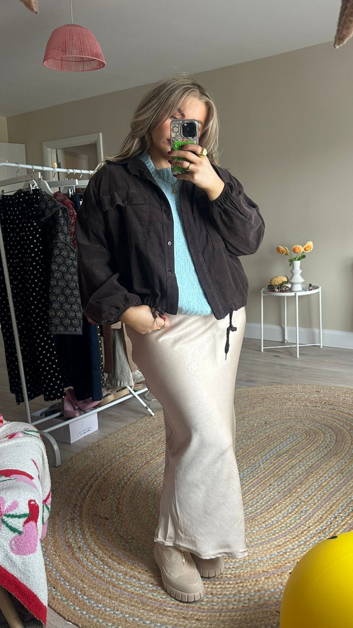 Lightweight Cord Jacket - Brown