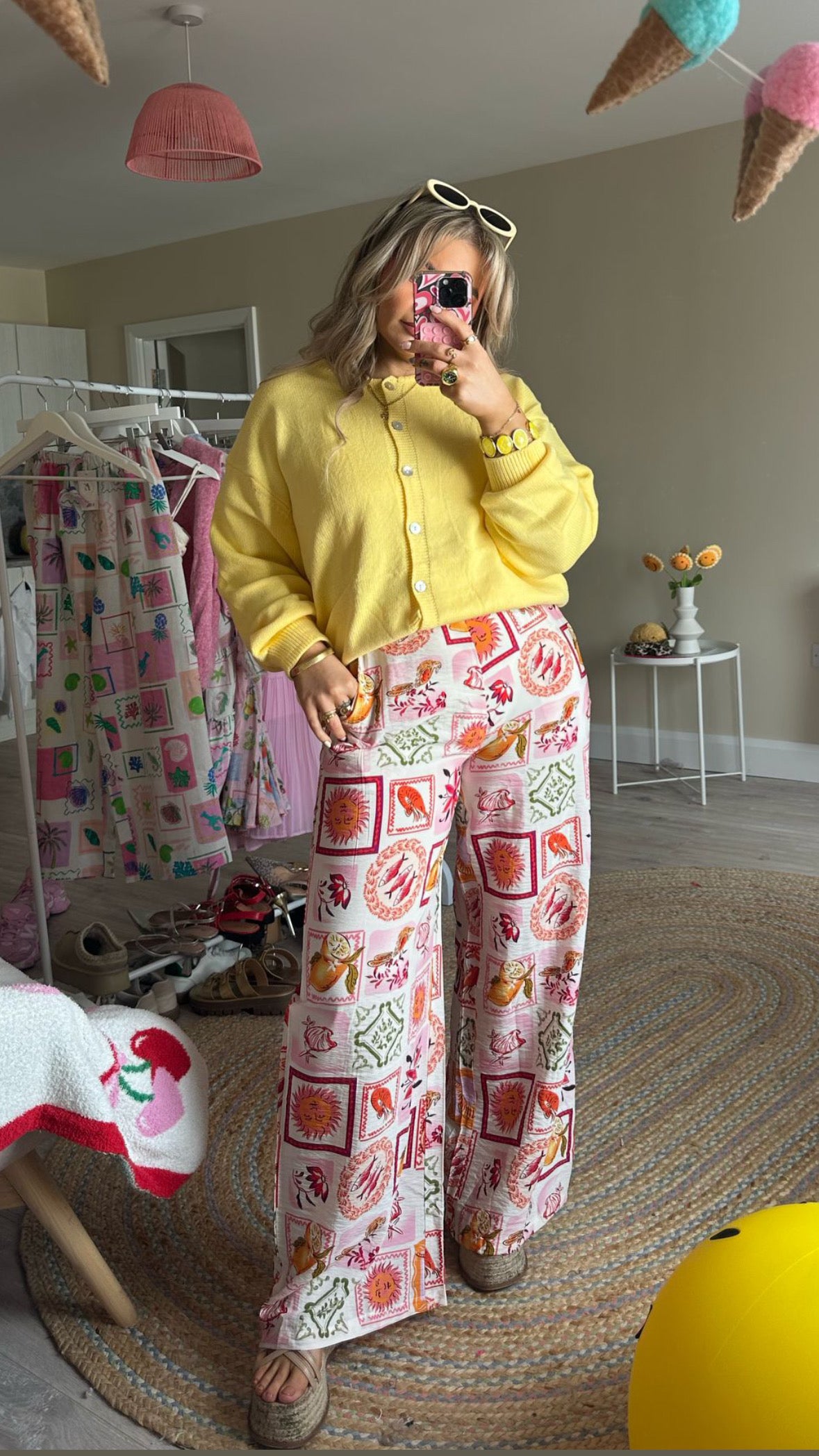 Sun & Sea Printed Trousers