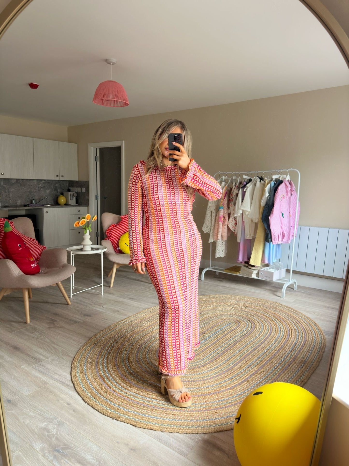 Crochet Maxi Dress