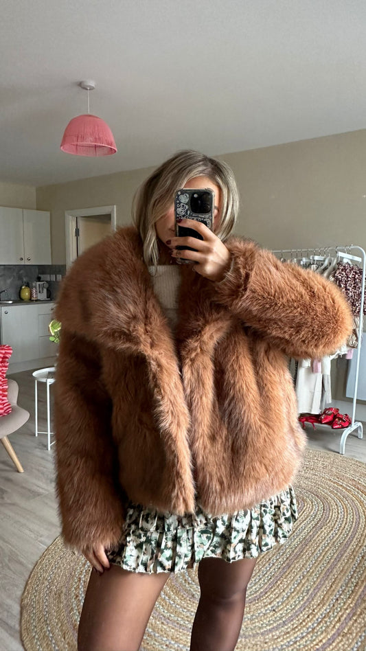 Vintage Style Faux Fur