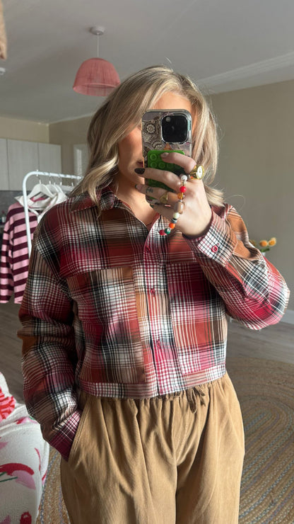 Plaid Short Shirt