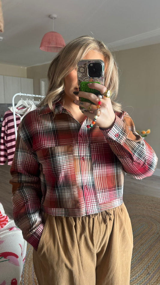 Plaid Short Shirt