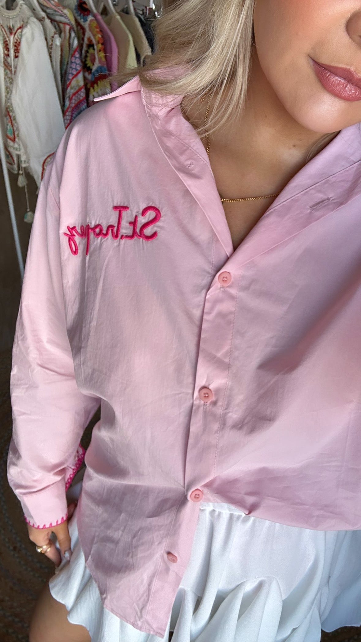 St Tropez Oversized Shirt