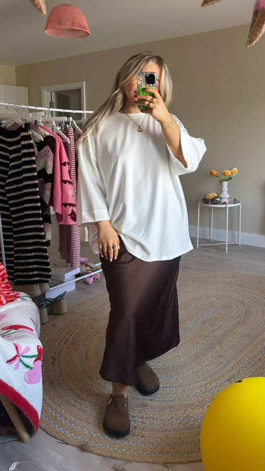Oversized White T-Shirt
