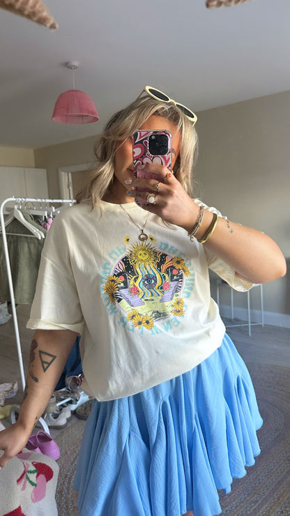 Dream Graphic Tee- Cream